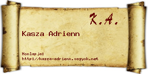 Kasza Adrienn névjegykártya